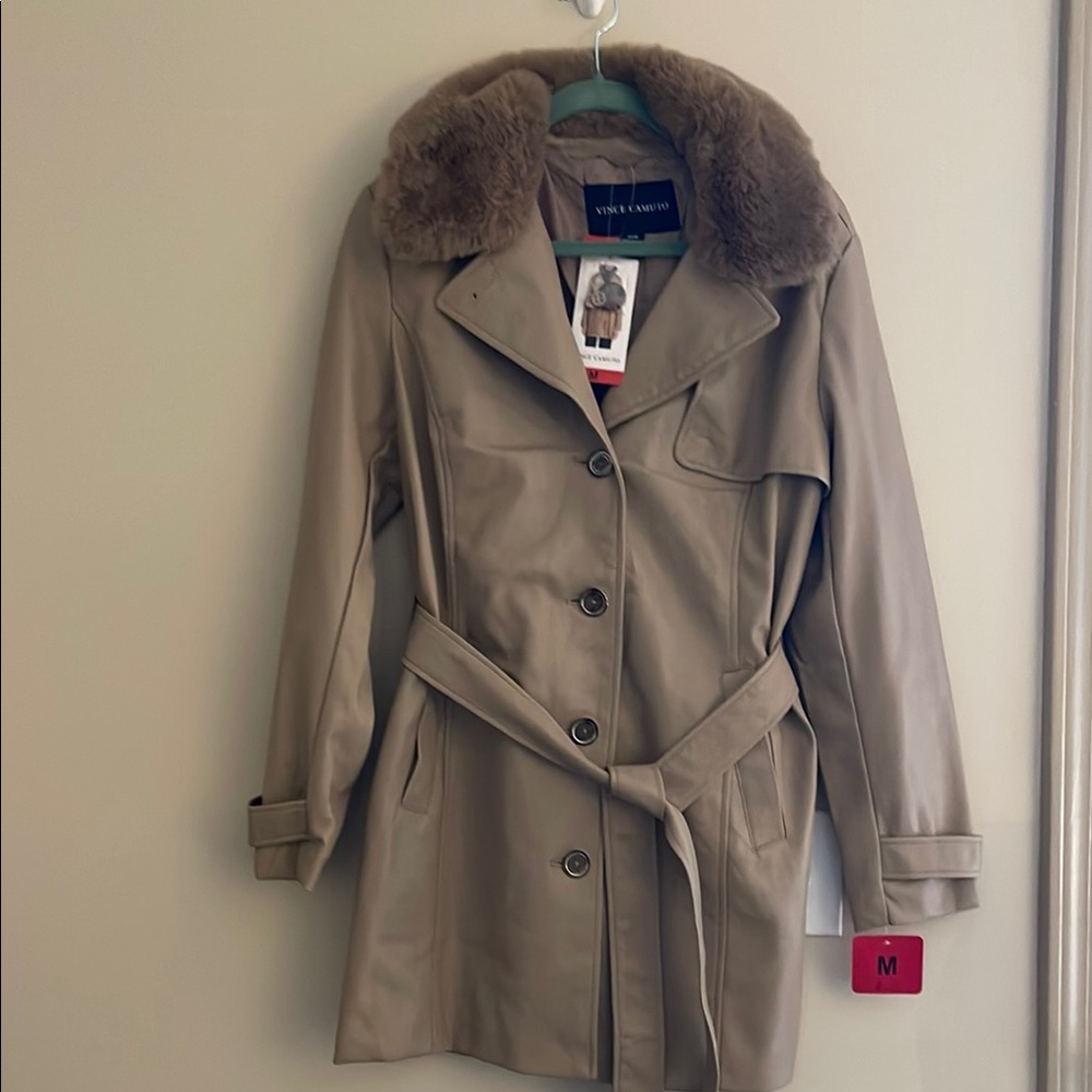 Vince Camuto Tan Women's Trench Coat